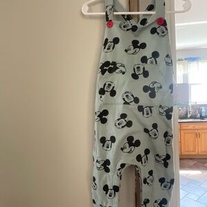Disney Baby Gray Mickey Mouse Outfit
